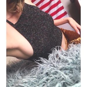 Disco Dreamy ✨ Sparkle Crop Top